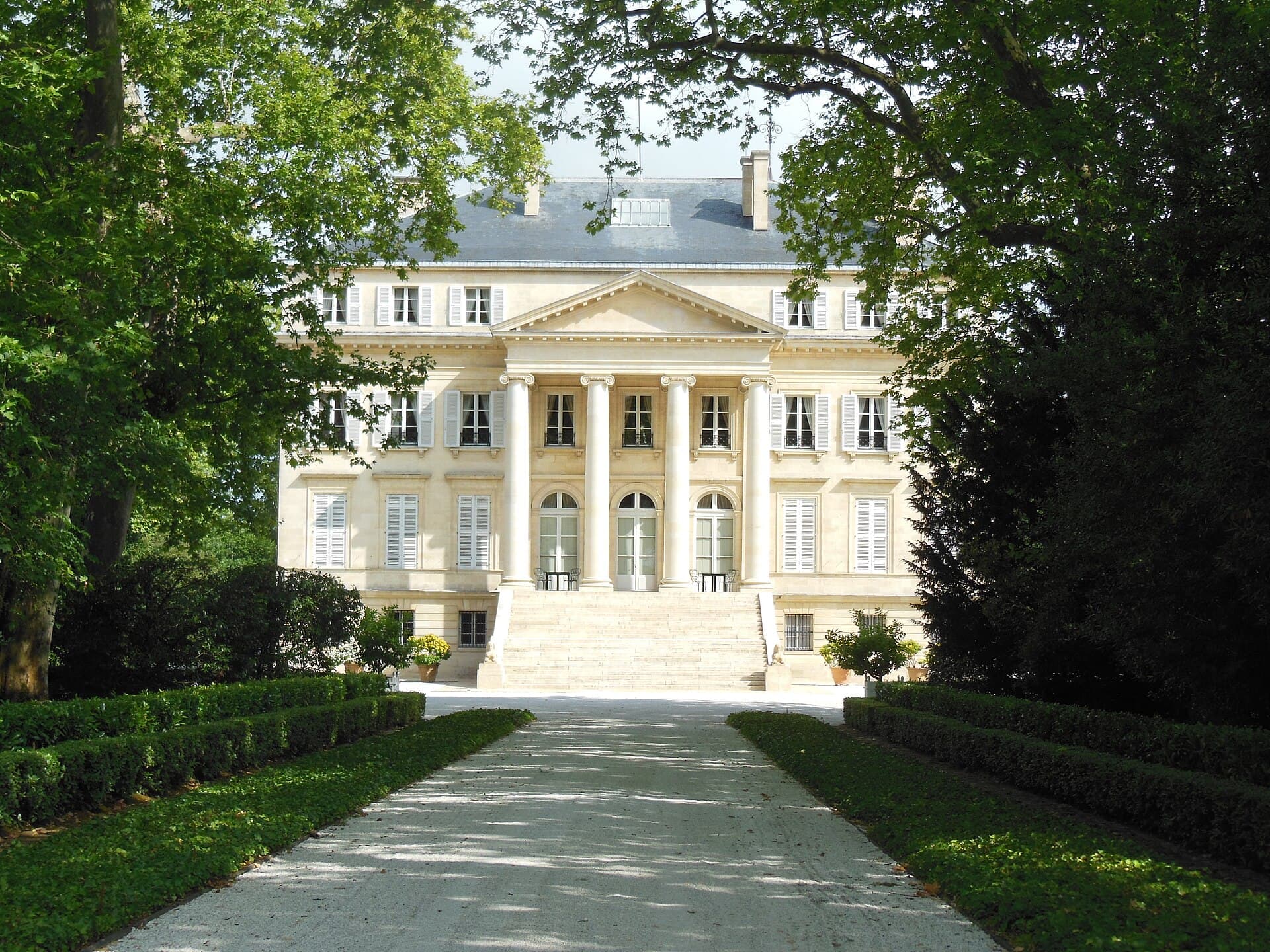 Château Margaux in de Médoc